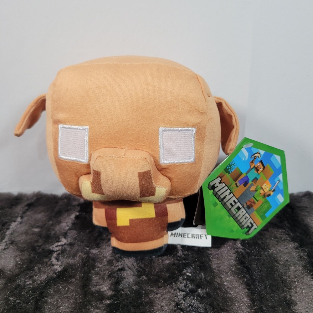 Minecraft Piglin Plush Jinx Video Game Collectible Stuffed Animal Toy NWT